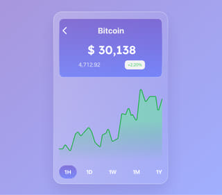 Live data displayed across the Flint Credholm cryptocurrency trading platform overview